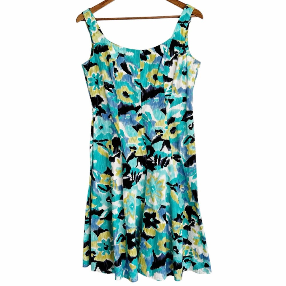 Scarlett Watercolor Floral Cotton Sundress Size 6